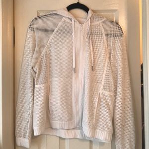 White mesh lulu lemon jacket!